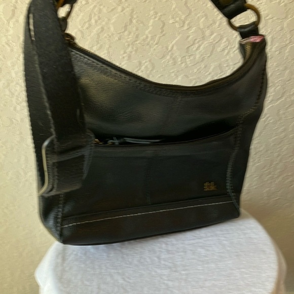The Sak: Black Leather (buttery soft) Shoulder Bag - Picture 2 of 16